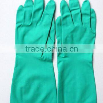 high quality green gloves/cheap nitrile gloves for sale