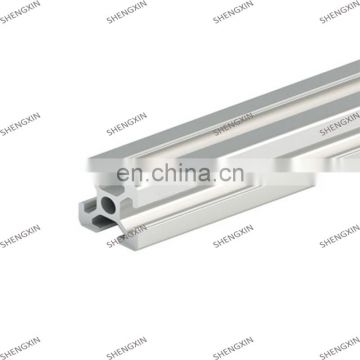 Shengxin standard 6063 t5 2020/3030/4040 t slot table channel anodizing industrial profile aluminum extrusion