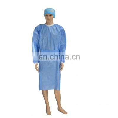 Medical Gown Isolation SMS 40 gsm Level 3 Gowns Disposable