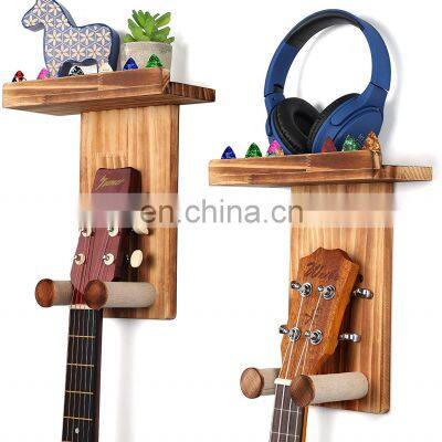 Wholesale Custom Wall Mount Holder Guitar Hanger Shelf Home Decoration Wall Shelves