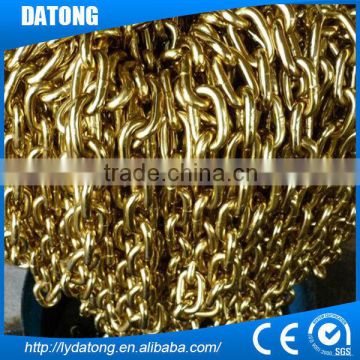 China Fashion golden metal link chain