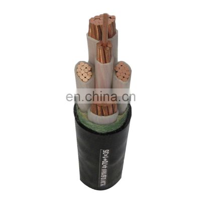 Power Cable Three-Phase Five-Wire 5 Core 16/25/35/50/70/95 Square 3+2 Aluminum /copper Wire YJV22  Yjlv22 Buried Overhead Cable
