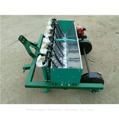 Type 6 Rows Garlic Seeder Tractor Mounted Garlic Planting Machine with Fertilizer