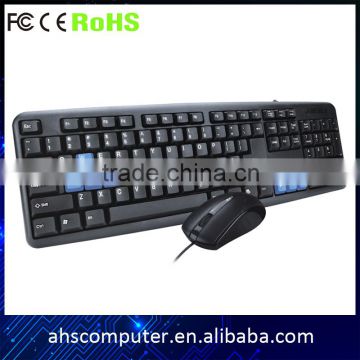 cheap basic mouse and keybaord combo set from shenzhen