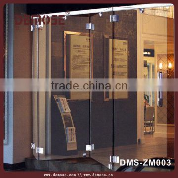 Foshan factory frameless folding tempered glass folding door