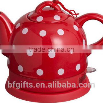 2016 GS/CE/LVD/LFGB/ROHS New ceramic kettle / tea maker-