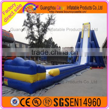 Hottest giant inflatable games PVC type largest inflatable water slide for adults