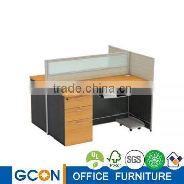 Open Office Partition Cubicle Workstation With 6 Seaters