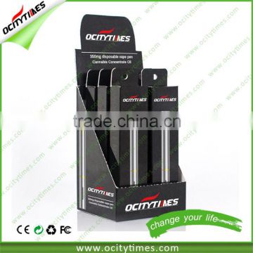 Ocitytimes Luxury Flat O9 dispsoable cbd vape pen 0.35ml/0.8ml disposable e cigarette