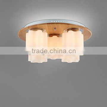 5 head shades Wooden Ceiling Lamp Fixture Vintage Bar Counter American Modern Lamp Wood Ceiling Light