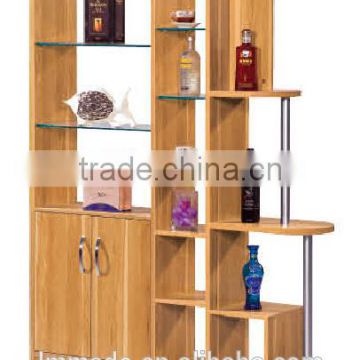 Melamine show cabinet design(70099B)
