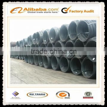 Hot rolled china weld wire rod SAE1006 SAE1008 steel wire rods for sale