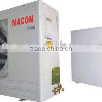 Air source heat pump floor heating unit, domestic hot water