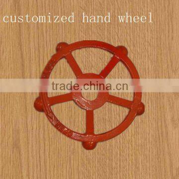 gray iron hand wheel