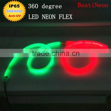 best price high quality LED neon flex yellow color 360 degree