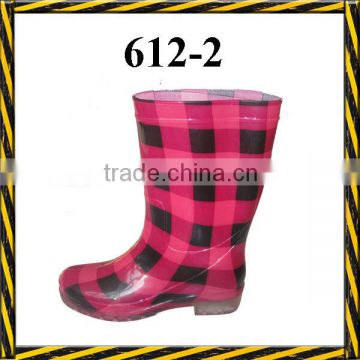 Fashionable women PVC rain boots
