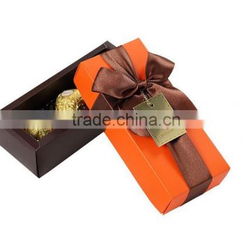 Handmade luxury & high end chocolate/truffles cardboard packaging box wholesaler