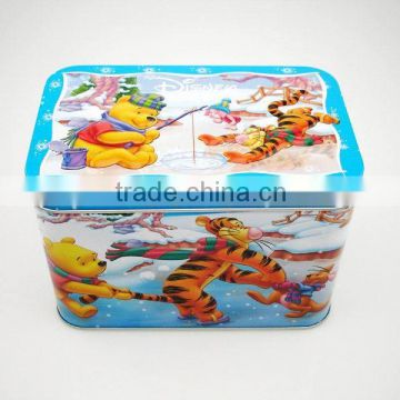 Beautiful High quality Custom Musical Tin Box for Christmas Gift Decoration
