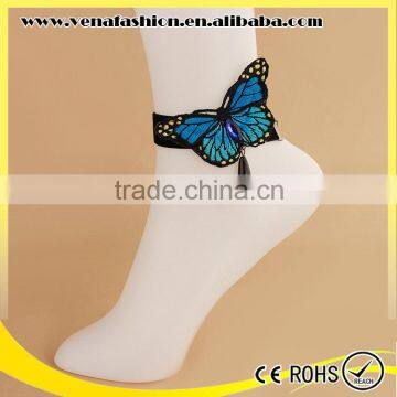 good quality gothic fancy butterfly anklet