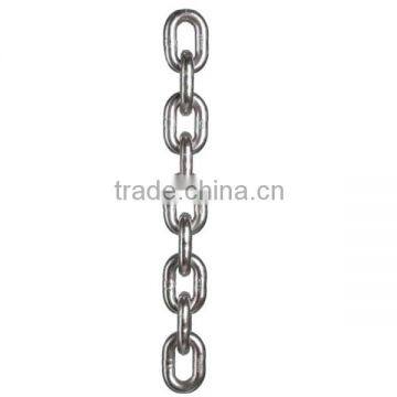 SS 304 Stainless steel Polished Link Chains,NACM Standard Burnished Stainless Chain