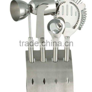 Stainless Steel 5pc Bar Accessory Set