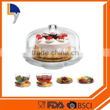 Hot selling BPA free Plastic Acrylic cake stand