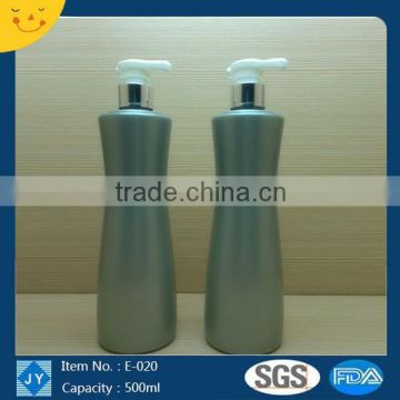 500ml 16oz Screen Printing Surface Handling and Cosmetics Usage plastic bottle with airless pump