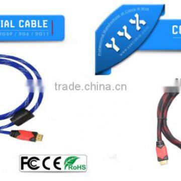 HDMI twisted pair PVC Gold BNC 1080HD