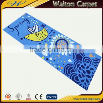 High quality best selling eco-friendly ink jet printed logo yoga mat