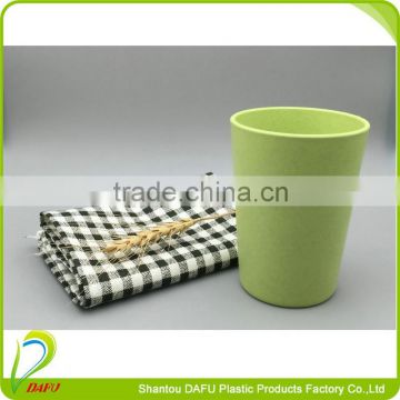 Cheap wheat straw biodegradable moulded plastic coffee cup