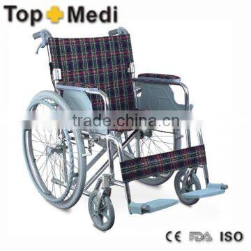 Rehabilitation Therapy Supplies Topmedi aluminum adjustable height wheelchair