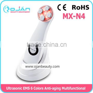 Ultrasonic EMS 6 Colors Anti-aging Multifunctional Wrinkles massager