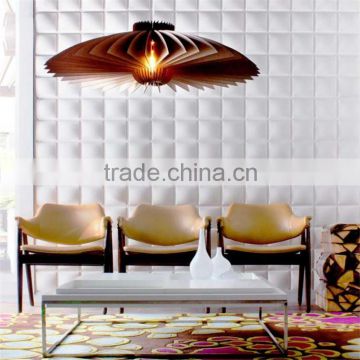 High quality PVC 8030-2 3d acoustic wall panel