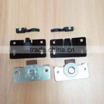 MLW high quality steel and nylon door hardware for sliding door fittings system used in 40kg door weight