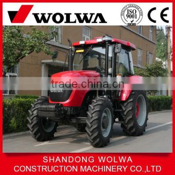 china factory supply 81kw 4*4 wheel type agricultural tractor