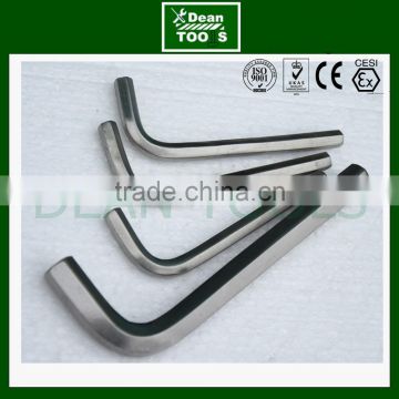 non magnetic hex key wrench,stainless steel hex key wrench