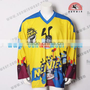 custom wholesale alibaba cheap hockey jersey