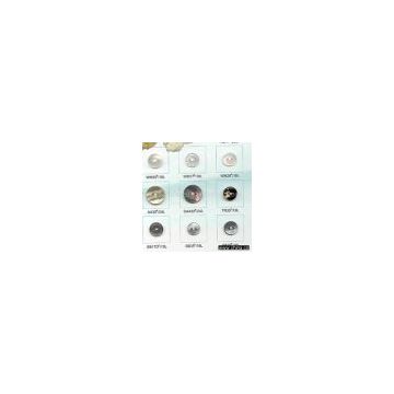 Whitelip MOP Shell Buttons (White/White)