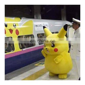 2014 Nice Design pikachu kigurumi mascot costume
