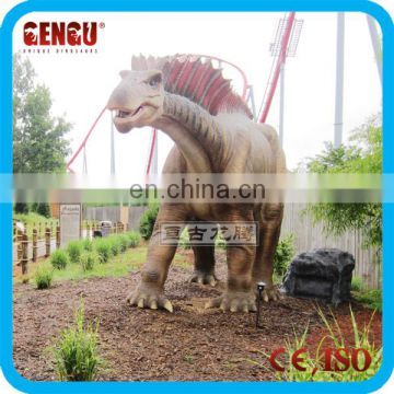 Kids amusement park vivid animatronic dinozauri model for play