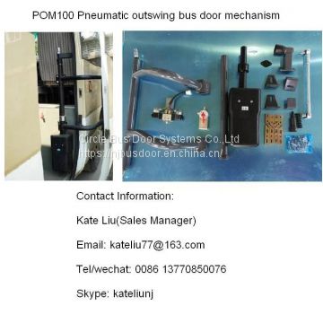 Ankai zhongtong JAC bus parts-Pneumatic out Swing Bus Door Opener(POM100)