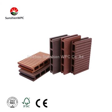 Outdoor decking floor from Sunshien WPC composite material for construction and building