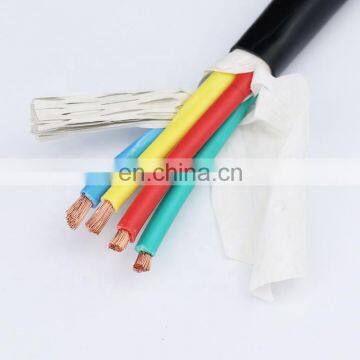 PVC insulated PVC sheath 5core 0.75mm2 cctv power cable manufacturer