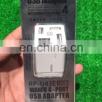 REMAX Micro  Usb Adapter Fast Charging Dual USB Adapter Data Cable & Charger