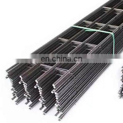 6x6 concrete reinforcing welded wire mesh panel  deformed bar mesh fence wire mesh