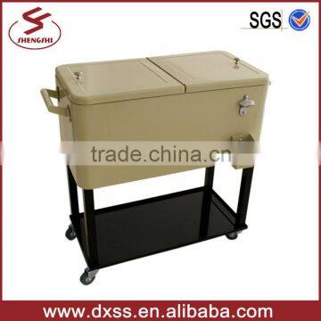 73lt Best choice country rolling cooler for party