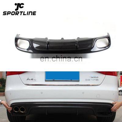 RG Design Carbon Fiber Rear Bumper Lip For Audi A4 B9 2013