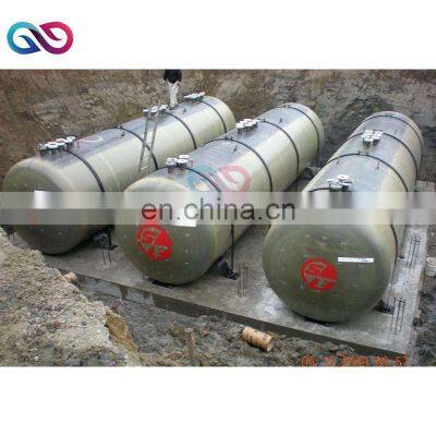 10m3 20m3 30m3 40m3 50m3 60m3 Double walled underground fuel tank price double layer gasoline petrol oil storage tank for sale