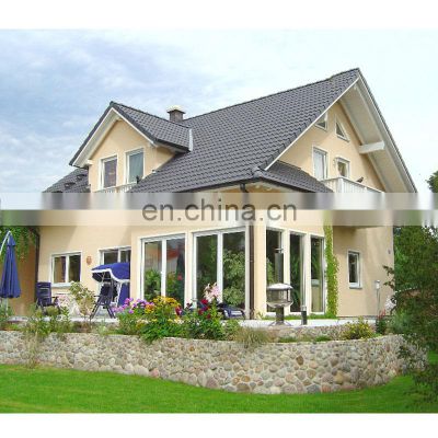 Real estate prefabricated villas / cement precast residential villas / residential precast thin-wall cement boards
