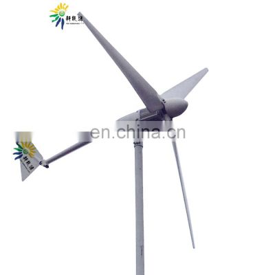 2kw wind turbine 120v 220v 380v on grid system